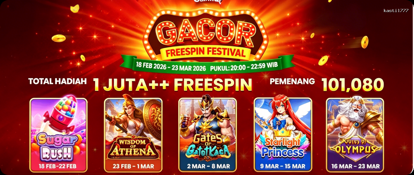 Login kastil777 Sekarang Bonus Melimpah